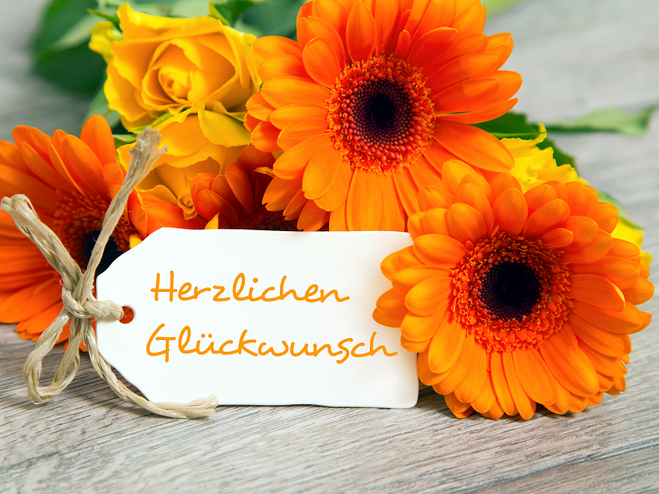 Wir gratulieren